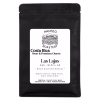 Costa Rica Las Lajas Finca Los Angeles -erikoiskahvi, jonka makuprofiilissa on mustaa kirsikkaa, luumua, colaa ja tummaa suklaata. Black Diamond Natural -prosessoidun kahvin tyylikäs tuotepakkaus.