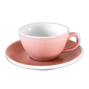 Loveramics Egg - Cappuccino 200ml Cup and Saucer - Cinnabar
