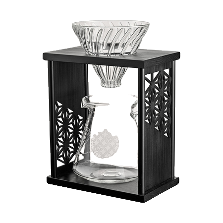 Hario Drip Stand Set AYA musta japanilainen pour over setti