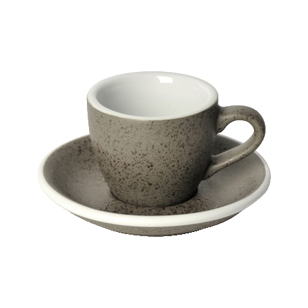 Loveramics Egg Granite espressokuppi ja alunen 80 ml Loveramics Egg Granite espressokuppi ja alunen 80 ml