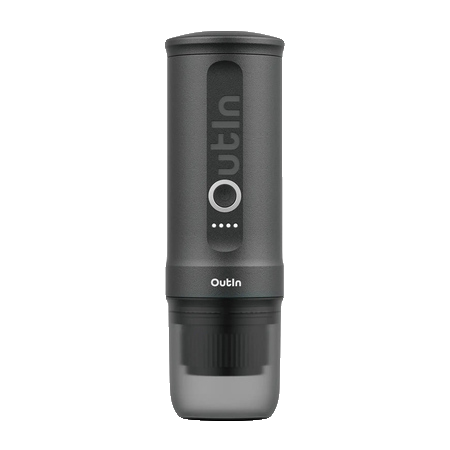 Outin Nano kannettava espressokeitin space grey