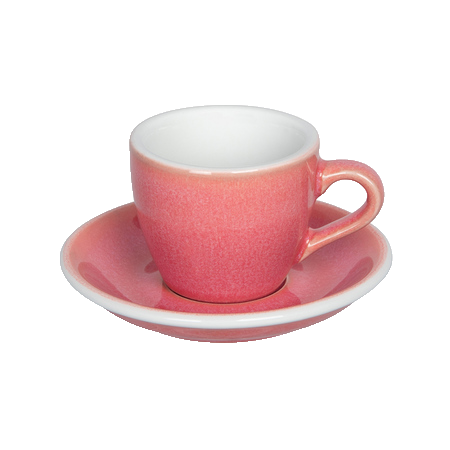 Loveramics Egg espressokuppi ja lautanen Berry-väri Loveramics Egg espressokuppi ja lautanen Berry-väri
