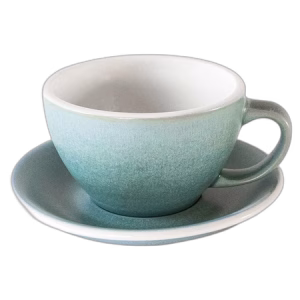 Loveramics Egg - Cafe Latte 300ml Cup and Saucer - Glacier