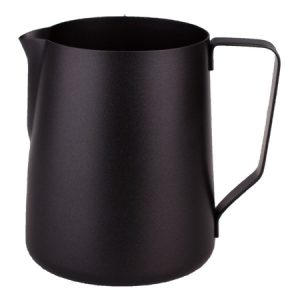 Rhinowares Stealth Milk Pitcher 950 ml musta höyrytyskannu