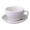 Loveramics Egg - Cafe Latte 300 ml Cup and Saucer - White