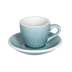 Loveramics Egg espresso-kuppi 80ml Glacier lautasineen