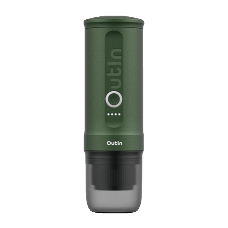Outin Nano kannettava espressokeitin vihreä Forest Green