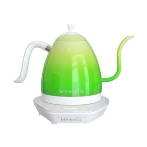 Brewista Artisan Green Candy 1L sähkökannu vihreänä ruostumattomasta teräksestä