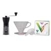 Set: Hario Dripper + Grinder + Filter