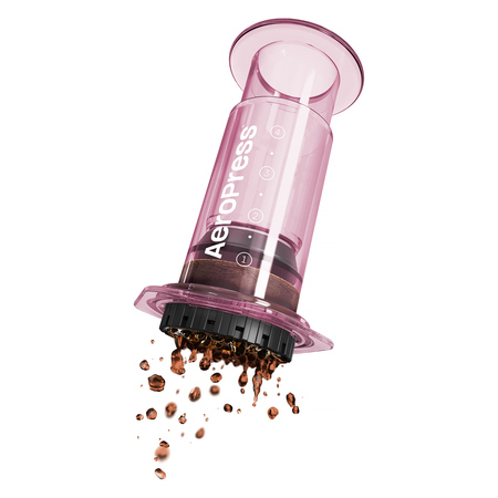 AeroPress - Clear Pink Coffee Maker