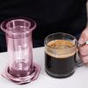 AeroPress - Clear Pink Coffee Maker