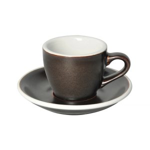 Loveramics Egg espresso 80ml Gunpowder kuppi ja lautanen