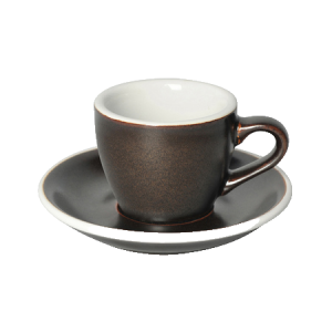 Loveramics Egg espresso 80ml Gunpowder kuppi ja lautanen