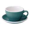 Loveramics Egg - Cafe Latte 300 ml Cup and Saucer - Teal