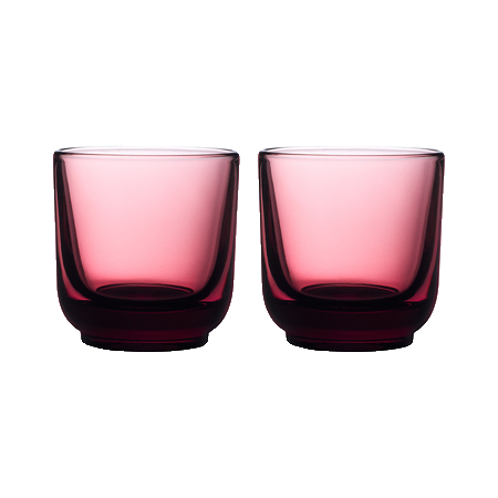 Fellow Pirch Cappuccino 190 ml lasimuki Garnet punainen