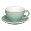 Loveramics Egg - Cafe Latte 300 ml Cup and Saucer - Basil Loveramics Egg - Cafe Latte 300 ml Cup and Saucer - Basil