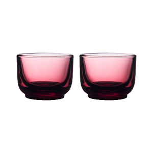 Fellow Pirch Cortado 120 ml lasipari Garnet-punaisena