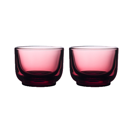 Fellow Pirch Cortado 120 ml lasipari Garnet-punaisena