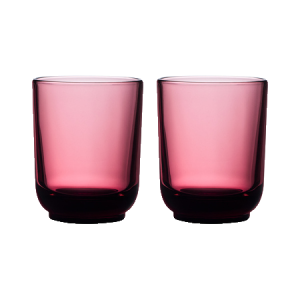 Fellow Pirch Cappuccino 190ml lasimukipari Garnet punainen