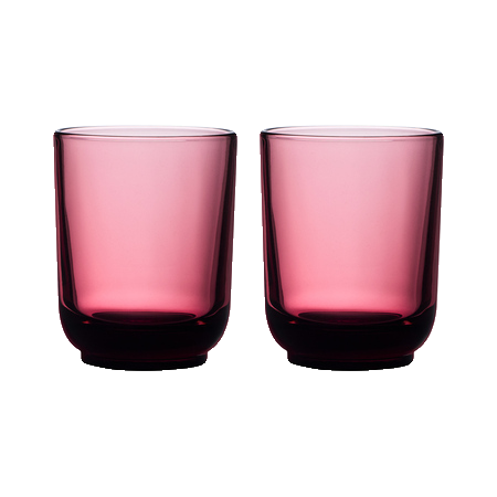 Fellow Pirch Cappuccino 190ml lasimukipari Garnet punainen