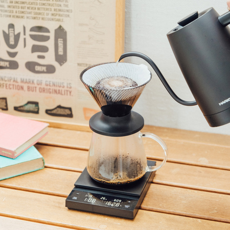 Hario - NEO V60-02 Tritan Coffee Dripper - Black